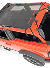 Rough Country Mesh Bikini Top Plus Black Ford Bronco 2021-2022                                     - 85116 - Image 2