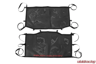 Rough Country Mesh Bikini Top Plus Black Jeep Gladiator JT 4WD 2020-2025 - 85118