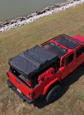 Rough Country Mesh Bikini Top Plus Black Jeep Gladiator JT 4WD 2020-2025                                     - 85118 - Image 6