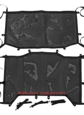 Rough Country Mesh Bikini Top Plus 18-20 4-Door, Black Jeep Wrangler JL Unlimited 2018-2020                                     - 85120 - Image 6