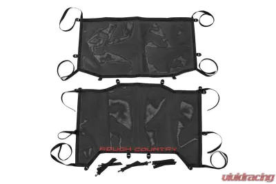 Rough Country Mesh Bikini Top Plus 18-20 4-Door, Black Jeep Wrangler JL Unlimited 2018-2020 - 85120