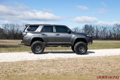 Rough Country 85 Series Wheel Simulated Beadlock Gunmetal Gray | Black 17x9 6x5.5 -12mm - 85170912A