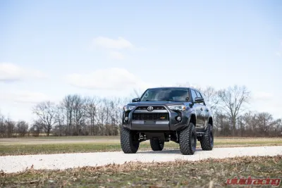 Rough Country 85 Series Wheel Simulated Beadlock Gunmetal Gray | Black 17x9 6x5.5 -12mm - 85170912A