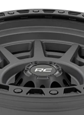 Rough Country 85 Series Wheel Simulated Beadlock Gunmetal Gray | Black 17x9 8x170 -12                                     - 85171211A - Image 3
