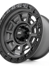 Rough Country 85 Series Wheel Simulated Beadlock Gunmetal Gray | Black 17x9 8x170 -12                                     - 85171211A - Image 4