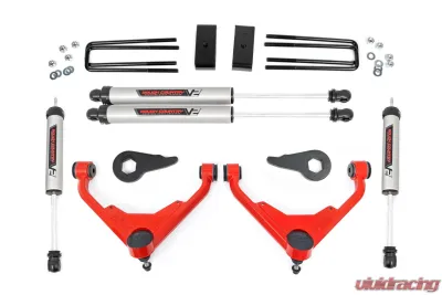 Rough Country 3 Inch Lift Kit for 01-10 Chevy/GMC 2500/3500/Suburban/Yukon XL - 859670RED