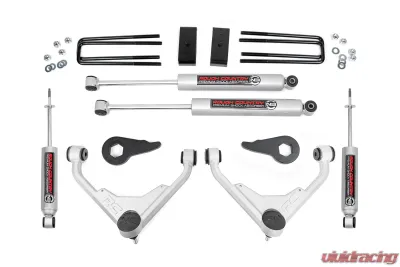Rough Country 3" Lift Kit FK | FF Code Chevy | GMC Sierra | Silverado 2500 HD Suburban | Yukon XL 2500 01-10 - 859830
