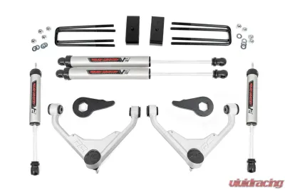 Rough Country 3" Lift Kit FK or FF Codes w/V2 Monotube Chevy GMC 1999-2010 - 859870