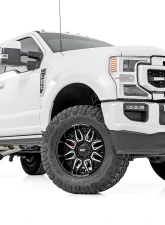 Rough Country 86 Series Wheel One-Piece Gloss Black 20x10 8x170 -19mm                                     - 86201011 - Image 3