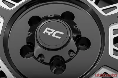 Rough Country 86 Series Wheel One-Piece Gloss Black 20x10 6x5.5 -25mm - 86201012