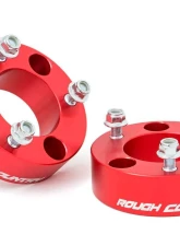 Rough Country 2.5 Inch Leveling Kit Red Spacers                                     - 865RED - Image 6
