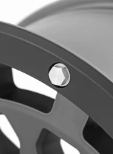 Rough Country 87 Series Simulated Beadlock Wheel Gray Black 17x8.5 6x5.5 for Chevy GMC Ford                                     - 87170912G - Image 4