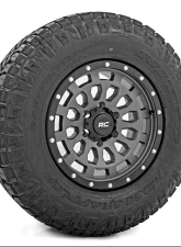 Rough Country 87 Series Simulated Beadlock Wheel Gray Black 17x8.5 6x5.5 for Chevy GMC Ford                                     - 87170912G - Image 6
