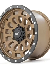 Rough Country 87 Series Wheel Simulated Beadlock Bronze 17x8.5 5x4.5 for Dodge Ram & Jeep                                     - 87170913 - Image 3