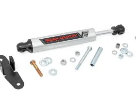 Rough Country V2 Steering Stabilizer Chevy | GMC 2500HD | 3500HD 16-25