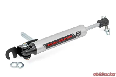 Rough Country V2 Steering Stabilizer Chevy | GMC 2500HD | 3500HD 16-25 - 8730170