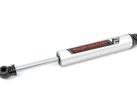 Rough Country V2 Steering Stabilizer Jeep Gladiator JT Wrangler JL 2 Door Wrangler JL Unlimited 2018-2022