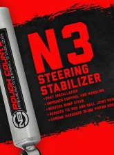 Rough Country N3 Steering Stabilizer Axle Bracket for Jeep Wrangler JK 2007-2018 2-8" Lift                                     - 8731930 - Image 3