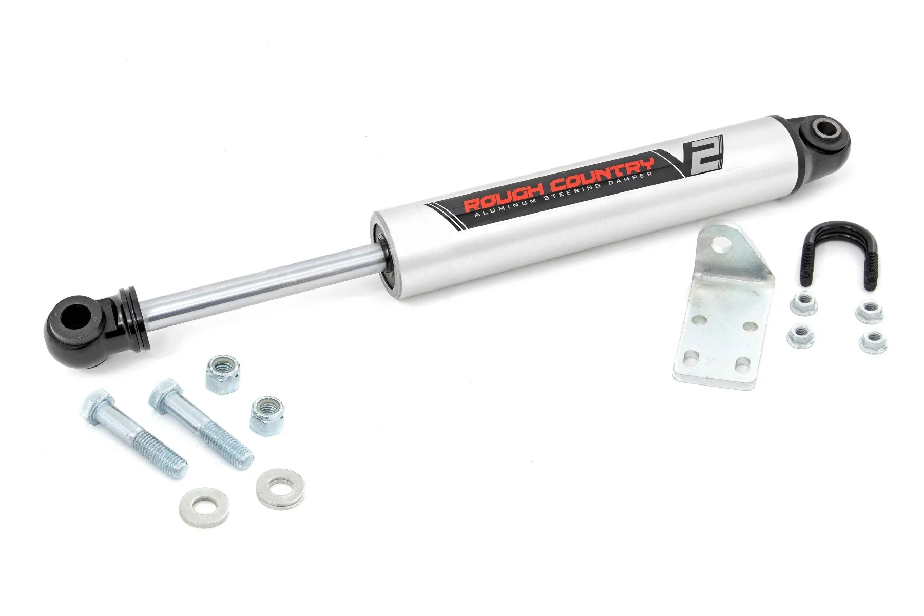 Rough Country V2 Steering Stabilizer Chevy GMC 1997-2007 - 8732070