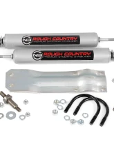 Rough Country Dual Steering Stabilizer 94-99 Ram 1500 4WD Dodge Ram 1500 1994-1999                                     - 8732130 - Image 2