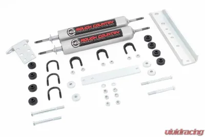 Rough Country N3 Steering Stabilizer Dual Ford Bronco | F-150 | F-250 1980-1998 - 8733830