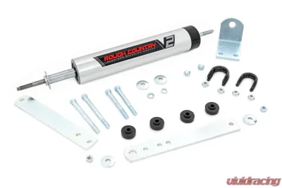 Rough Country V2 Steering Stabilizer Ford 1980-1998 - 8734270
