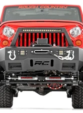 Rough Country N3 Steering Stabilizer Dual 2-8" Lift Jeep Wrangler JK | Wrangler Unlimited 07-18                                     - 8734930 - Image 2