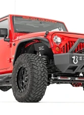 Rough Country N3 Steering Stabilizer Dual 2-8" Lift Jeep Wrangler JK | Wrangler Unlimited 07-18                                     - 8734930 - Image 3