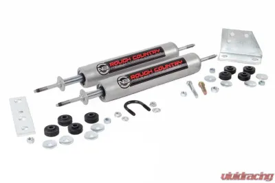 Rough Country N3 Steering Stabilizer Dual Toyota 4Runner | Truck 4WD 1986-1995 - 8735430
