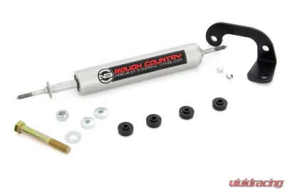 Rough Country N3 Steering Stabilizer for 92-99 Chevy C/K 1500, Tahoe, GMC Yukon 4-6 Inch Lift - 8737130_A