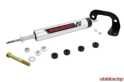 Rough Country V2 Steering Stabilizer 4-6 Lift Chevy GMC 1988-1999 - 8737170
