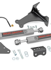 Rough Country N3 Steering Stabilizer Dual 2-8" Lift Ford F-250 | F-350 Super Duty 05-24                                     - 8749130 - Image 2