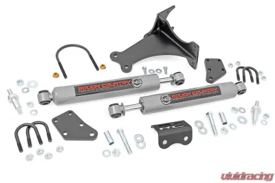 Rough Country N3 Steering Stabilizer Dual 2-8" Lift Ford F-250 | F-350 Super Duty 05-24 - 8749130