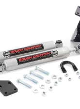 Rough Country N3 Steering Stabilizer Dual 2.5-8" Lift Ram 2500 14-25 | 3500 13-25                                     - 8749430 - Image 2
