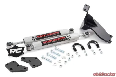 Rough Country N3 Steering Stabilizer Dual 2.5-8" Lift Ram 2500 14-25 | 3500 13-25 - 8749430
