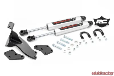 Rough Country V2 Steering Stabilizer Dual Ram 2500 3500 2013-2022 - 8749470