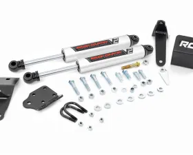 Rough Country V2 Steering Stabilizer Dual Dodge Ram 2500 3500 Ram 2500 3500 2003-2013