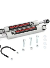 Rough Country N3 Steering Stabilizer Dual 4" Lift Jeep Grand Cherokee WJ 99-04                                     - 8749630 - Image 2
