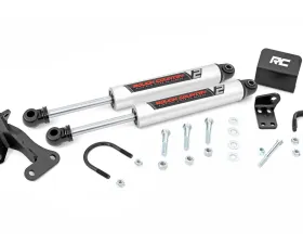 Rough Country V2 Steering Stabilizer Dual Jeep Grand Cherokee 2WD 4WD 1999-2004