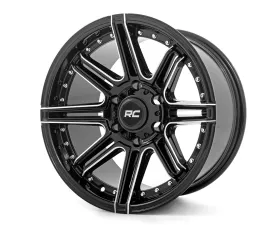 Rough Country 88 Series Wheel One-Piece Gloss Black 17x9 6x5.5 +0mm