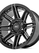 Rough Country 88 Series Wheel One-Piece Gloss Black 17x9 6x5.5 +0mm                                     - 88170012 - Image 4