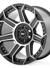 Rough Country 89 Series Wheel One-Piece Black Machined Gunmetal 20x9 6x5.5 +18mm                                     - 89200912 - Image 6