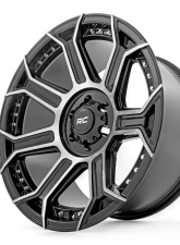 Rough Country 89 Series Wheel One-Piece Black Machined Gunmetal 20x9 6x5.5 +18mm                                     - 89200912 - Image 2