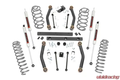 Rough Country 4" Lift Kit M1 Jeep Wrangler TJ 4WD 1997-2002 - 90640