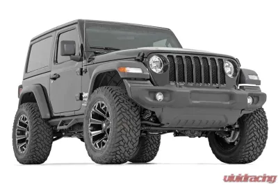 Rough Country Contoured Drop Steps 18-20 Wrangler JL, 2-Door Jeep Wrangler 2018-2020 - 90761