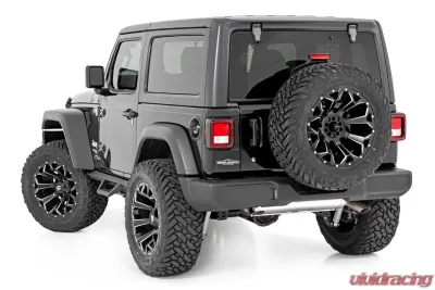 Rough Country Contoured Drop Steps 18-20 Wrangler JL, 2-Door Jeep Wrangler 2018-2020 - 90761