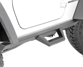 Rough Country Contoured Drop Steps 2 Door Jeep Wrangler JK 4WD 2007-2018