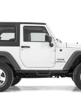Rough Country Contoured Drop Steps 2 Door Jeep Wrangler JK 4WD 2007-2018                                     - 90763 - Image 3