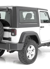 Rough Country Contoured Drop Steps 2 Door Jeep Wrangler JK 4WD 2007-2018                                     - 90763 - Image 6