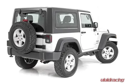 Rough Country Contoured Drop Steps 2 Door Jeep Wrangler JK 4WD 2007-2018 - 90763
